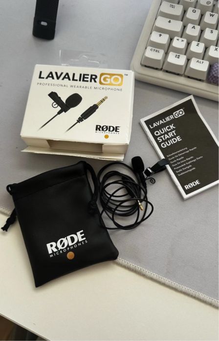 Rode Microfone Lapela LavalierGO