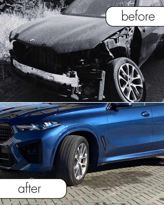 Кузовний ремонт / Рихтовка алюмінію