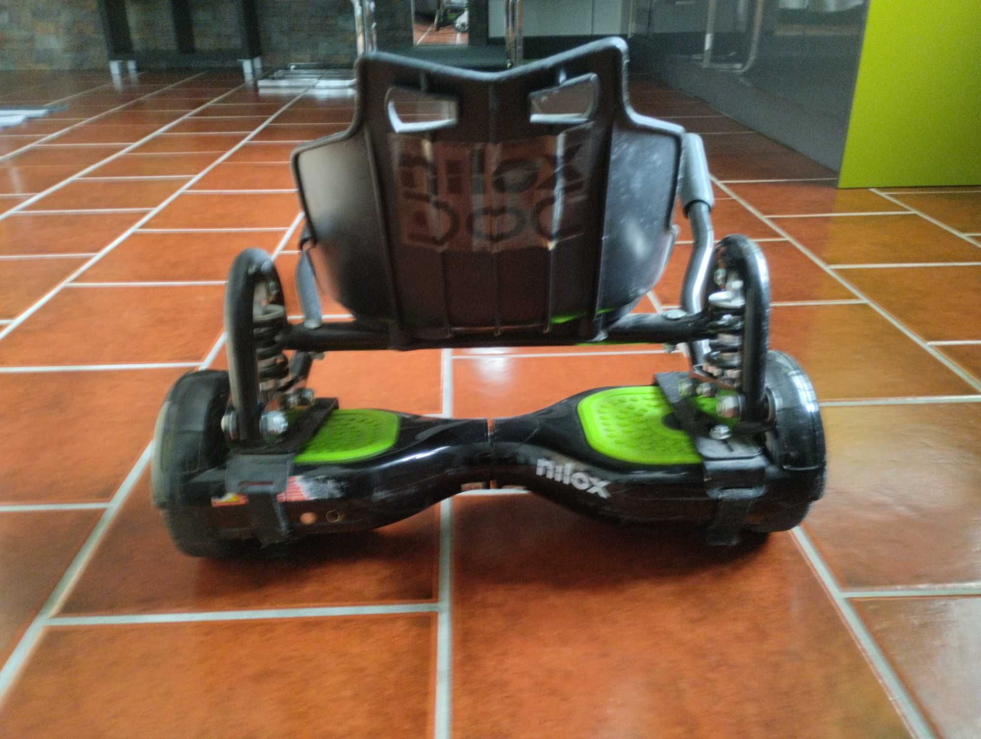 Kit hoverboard nilox com carro