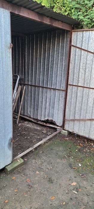 Garaż blaszany / Szopa / Blaszak / Budowa / 3x5