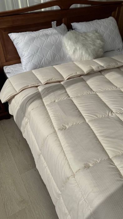 Одеяло на кровать бамбук всесезонное Ковдра