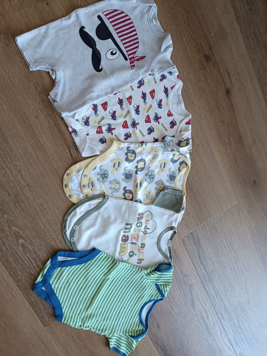 Zestaw body niemowlęce r. 62/68