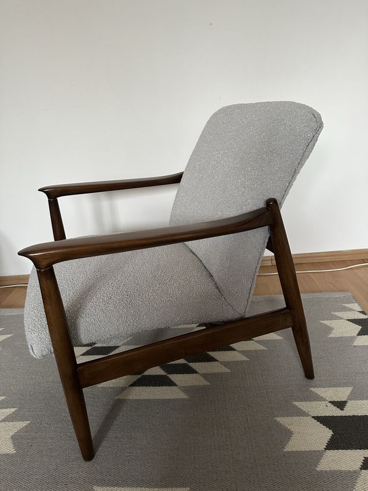 Fotel GFM 64 Edmund Homa PRL Vintage Retro Midcentury Modern