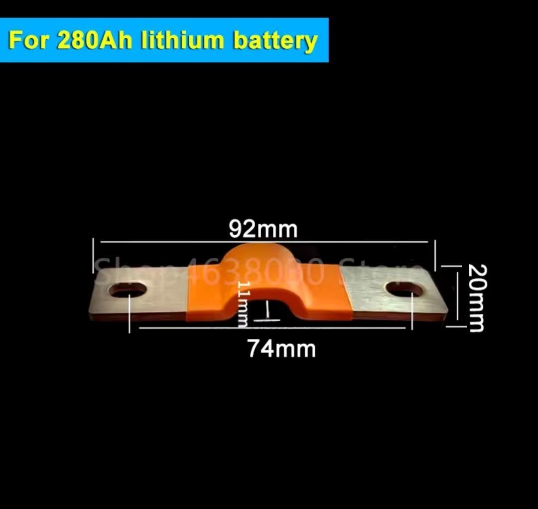Шина Busbar перемычка для аккумулятора lifepo4 280