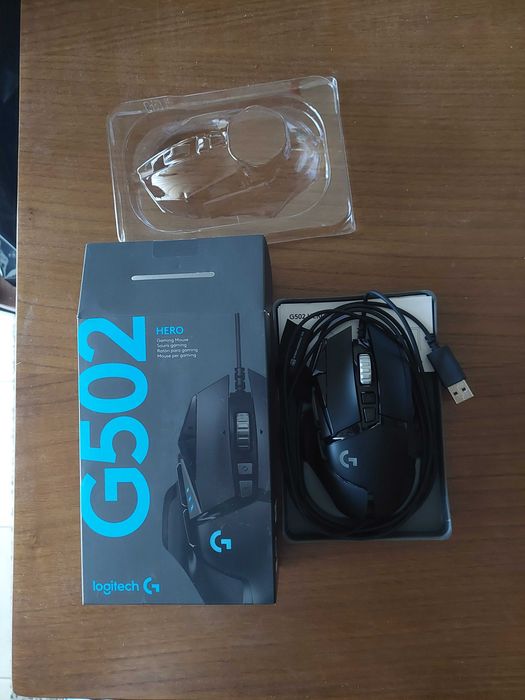 Rato Óptico Logitech G502 HERO 25600DPI Gaming Preto