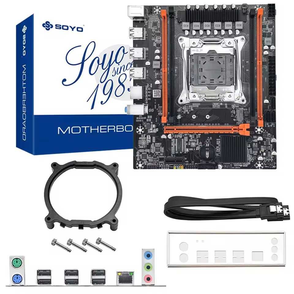 Комплект 2011-3 | SOYO X99 + Xeon 2680v4 + 16Гб DDR4