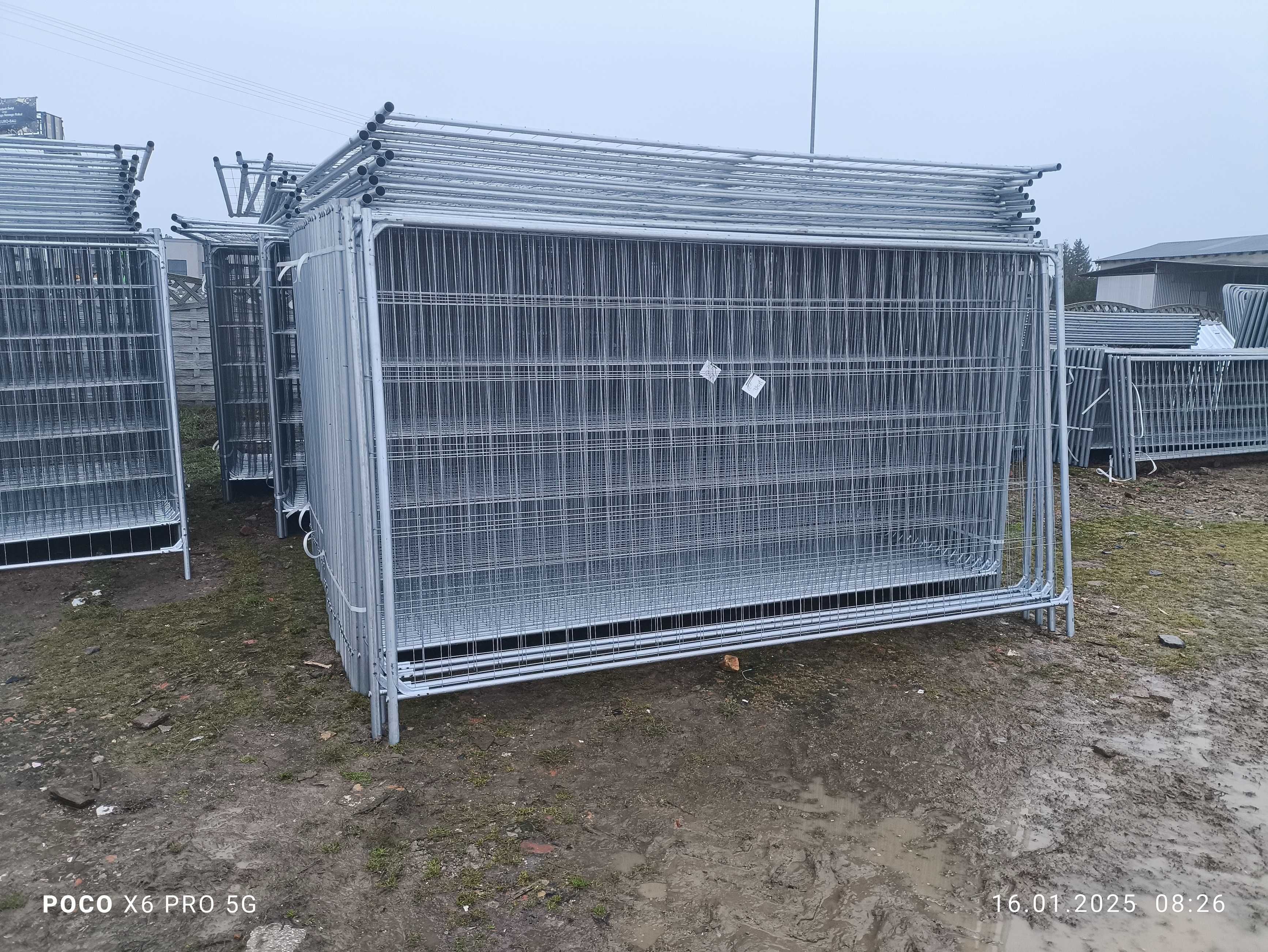 Ogrodzenie ażurowe Panel Płot 3,5x2m ZESTAW 140mb wzmocnione narożniki