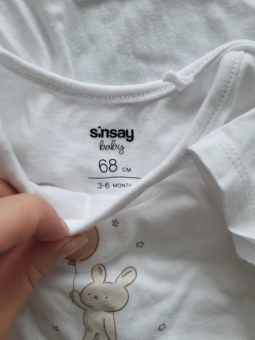 10x Body niemowlęce 68