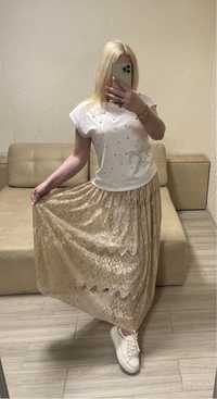Женская длинная юбка РАСПРОДАЖА италия размер 44;46;48;50