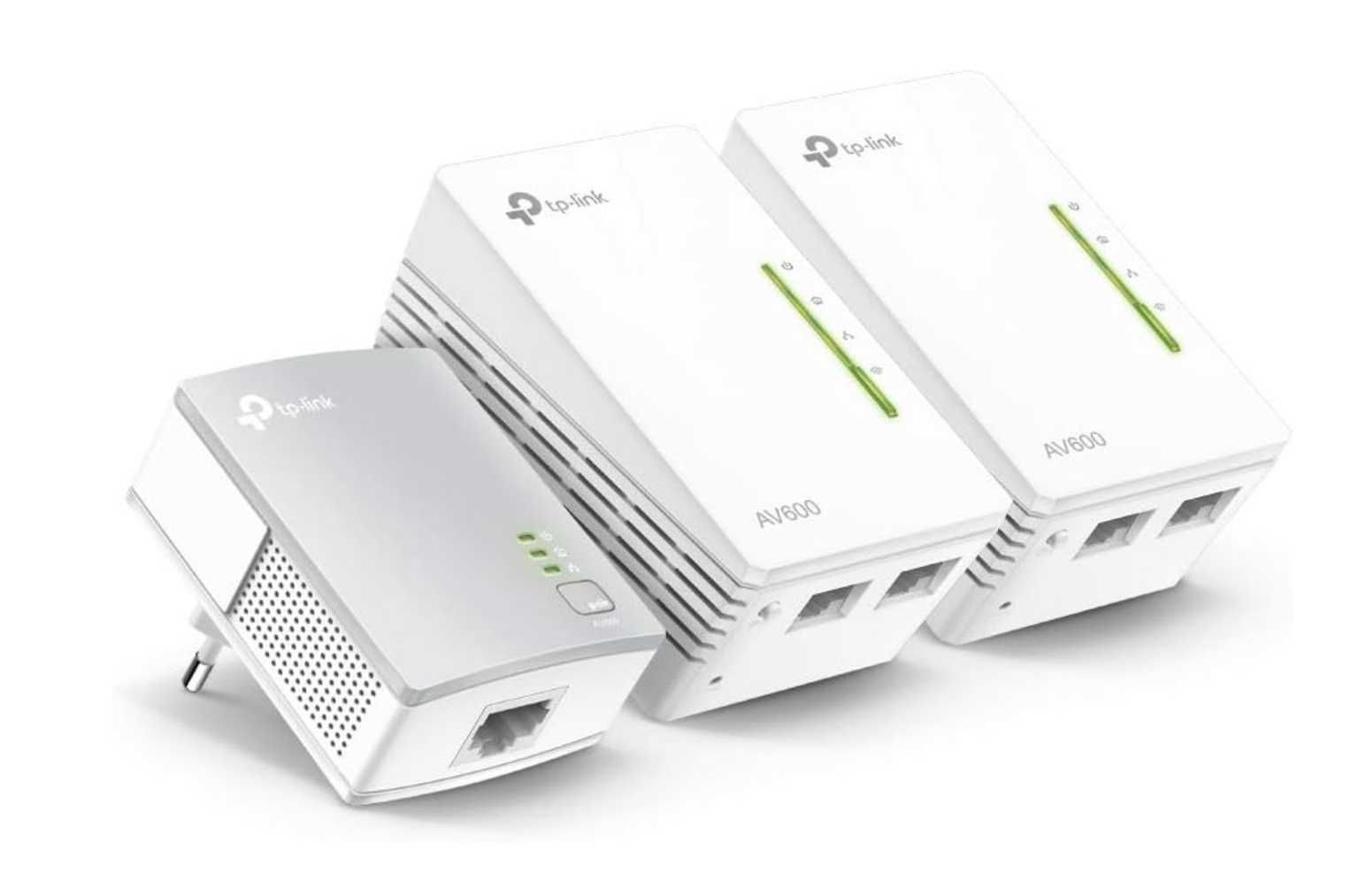 Kit TP-Link TL-WPA4220T – Extensor Wi-Fi AV600+AC300 (3x)