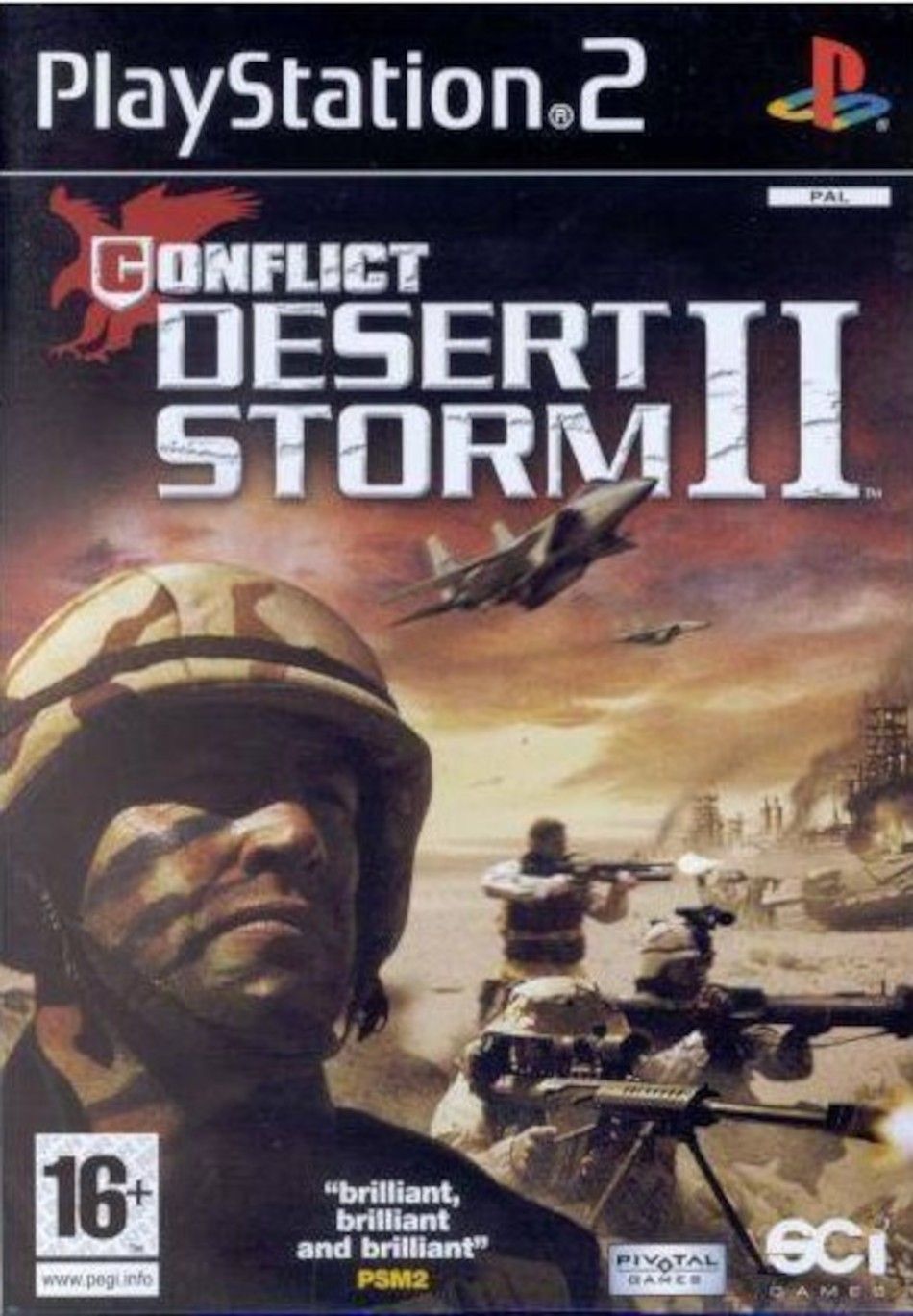 Conflict Desert Storm II PS2 Uniblo Łódź