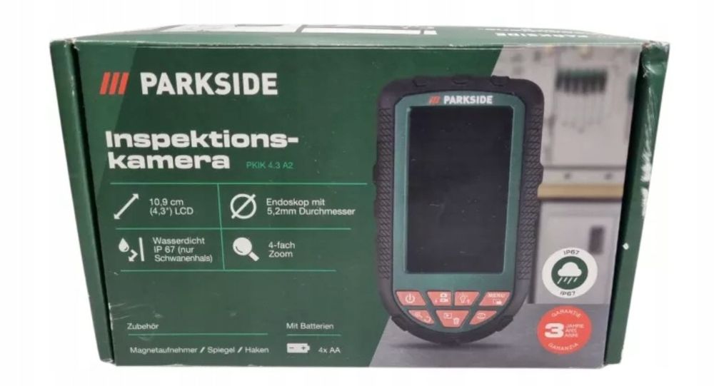 Німеччина Ендоскоп, інспекційна камера Parkside PKIK 4.3 A2.