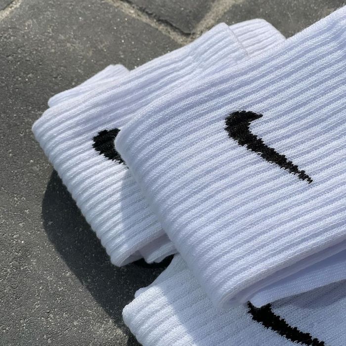 Зимние высокие теплые махровые спортивные термоноски Nike/Найк 12пар