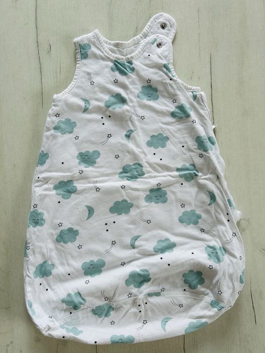 Bawełniany śpiworek otulacz niemowlęcy