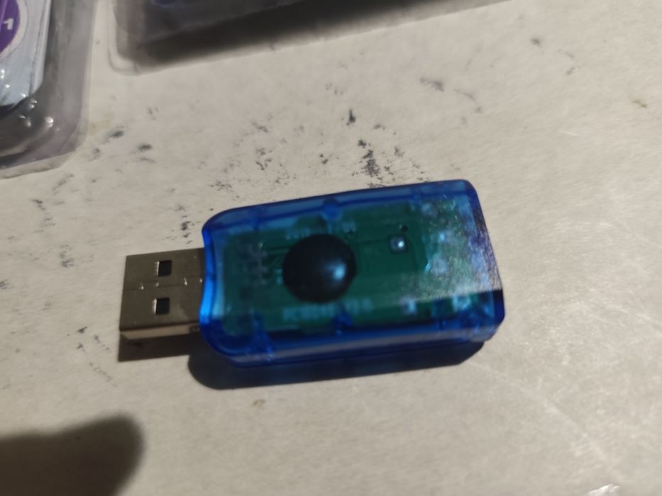 Звукова карта USB 3D 5,1sound нова.