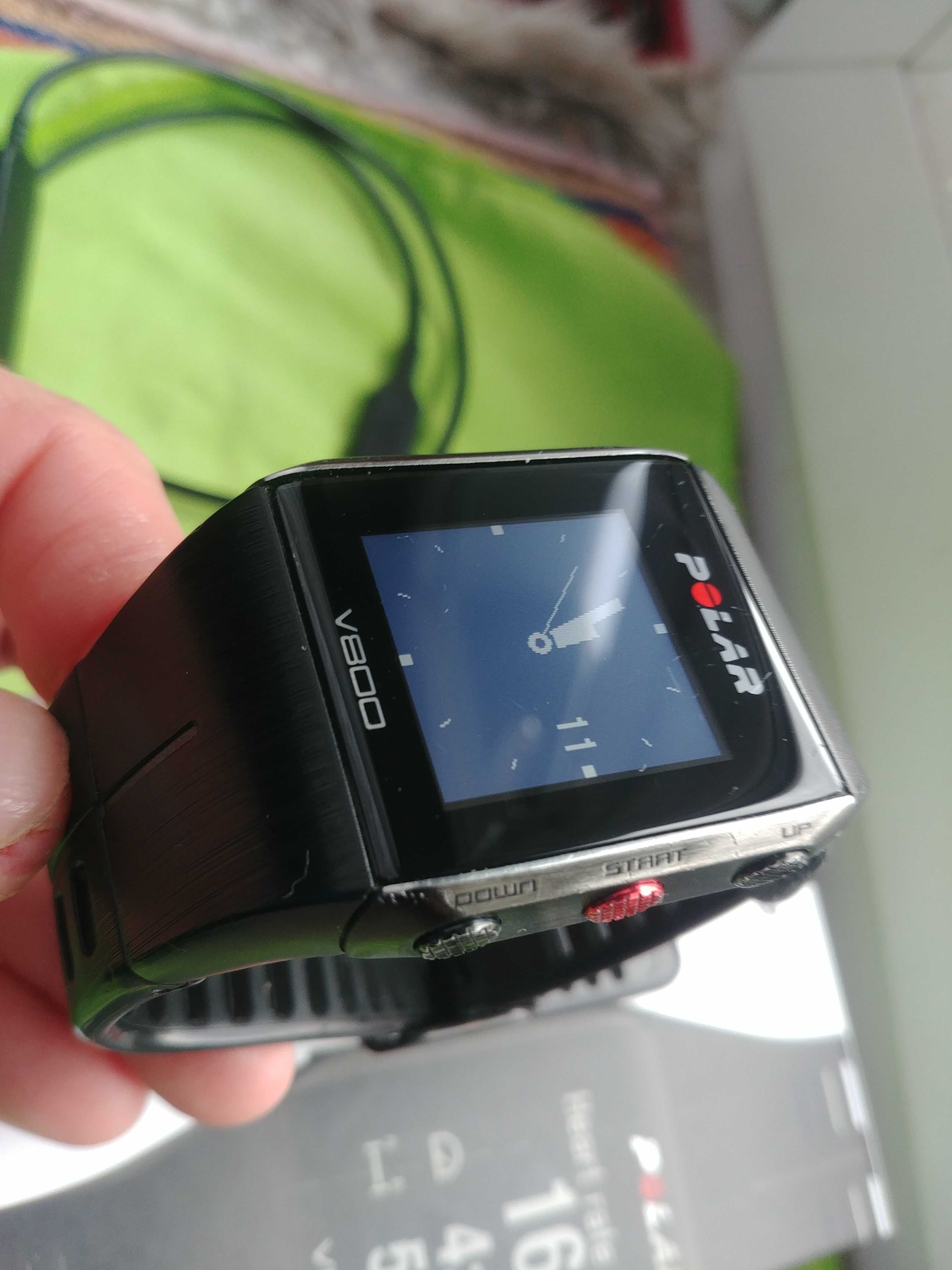 Polar V800 gps  nowy akumulator+HR