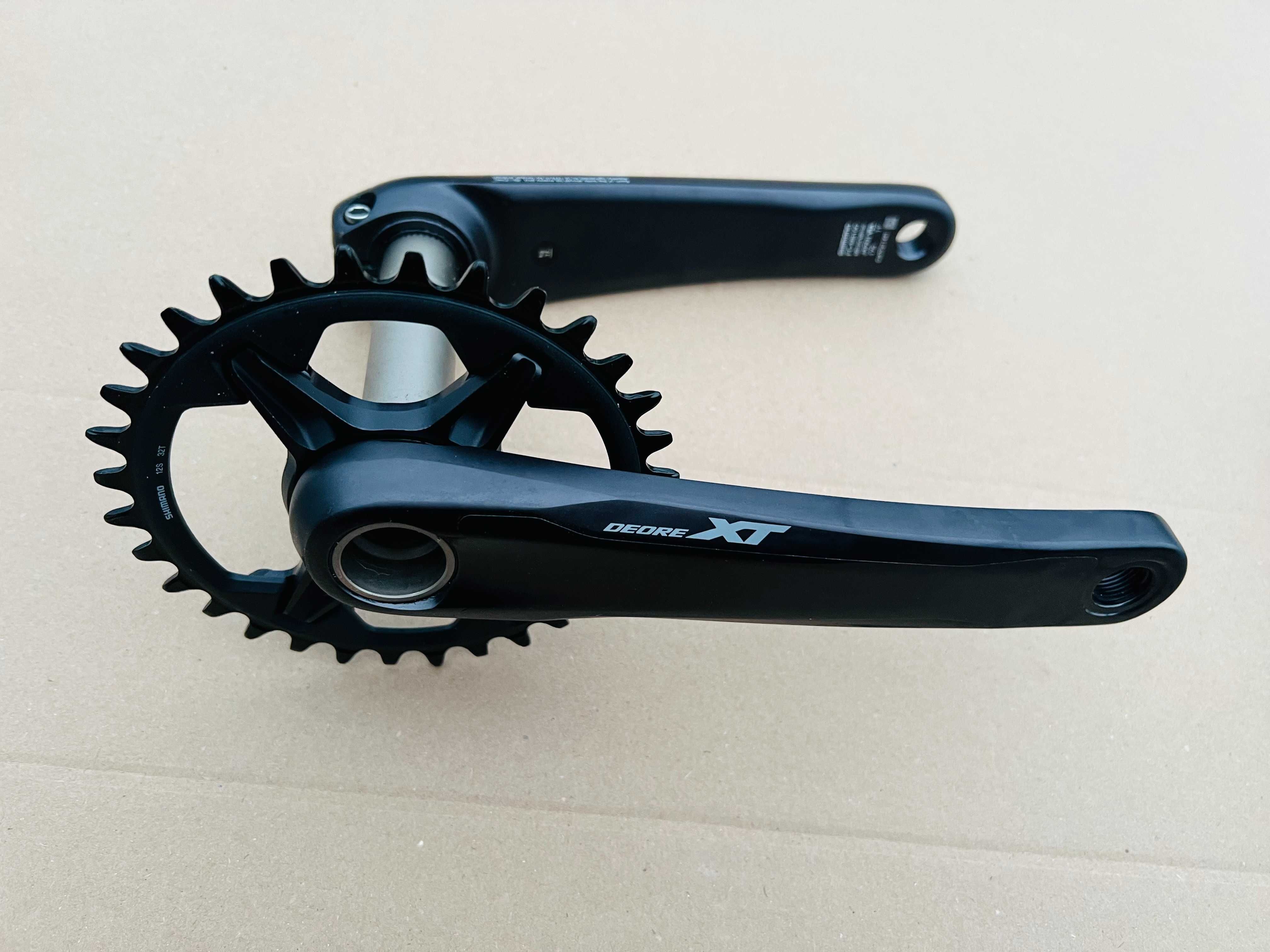 SHIMANO DEORE XT FC-M8100 Mechanizm Korbowy korby 1x12 32t 175mm JAPAN