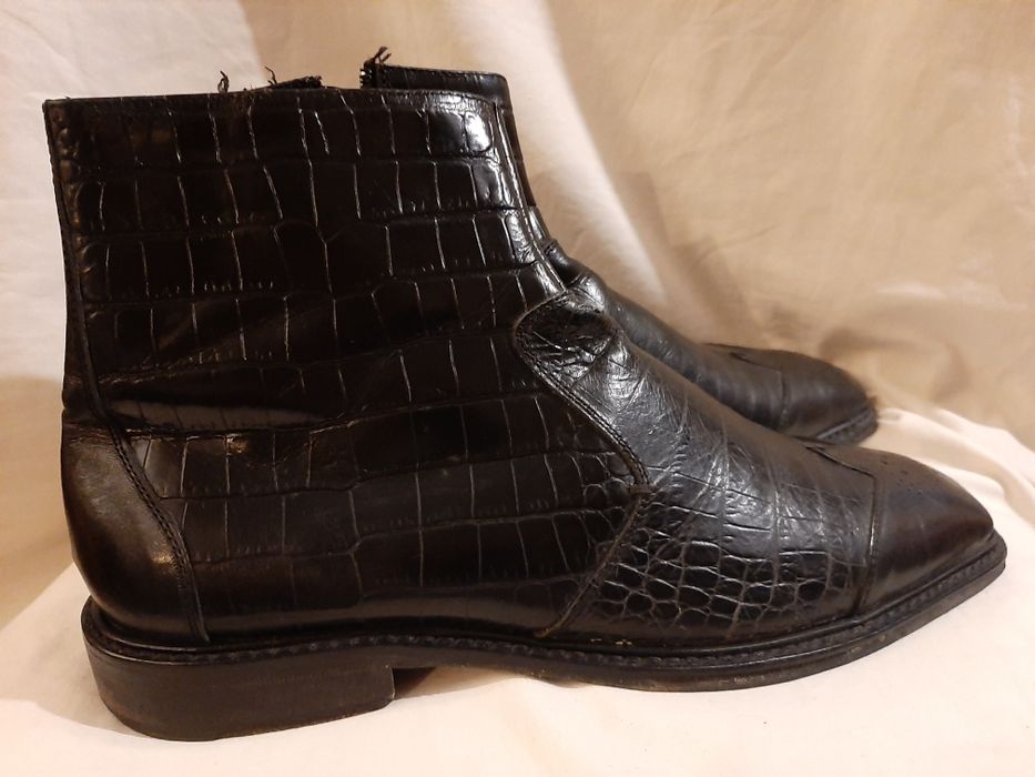 Męskie buty czarne, zimowe  VERO GUOIO