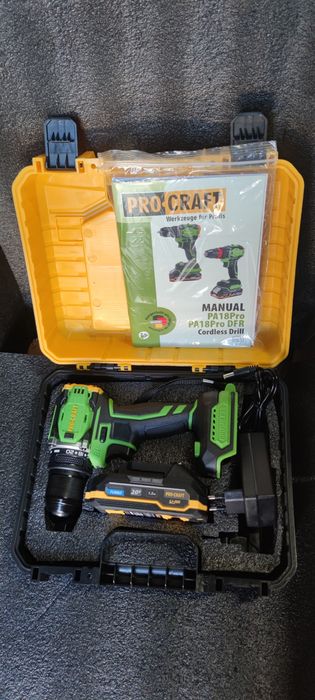 Акумуляторний шурупокрут Procraft PA18 pro
