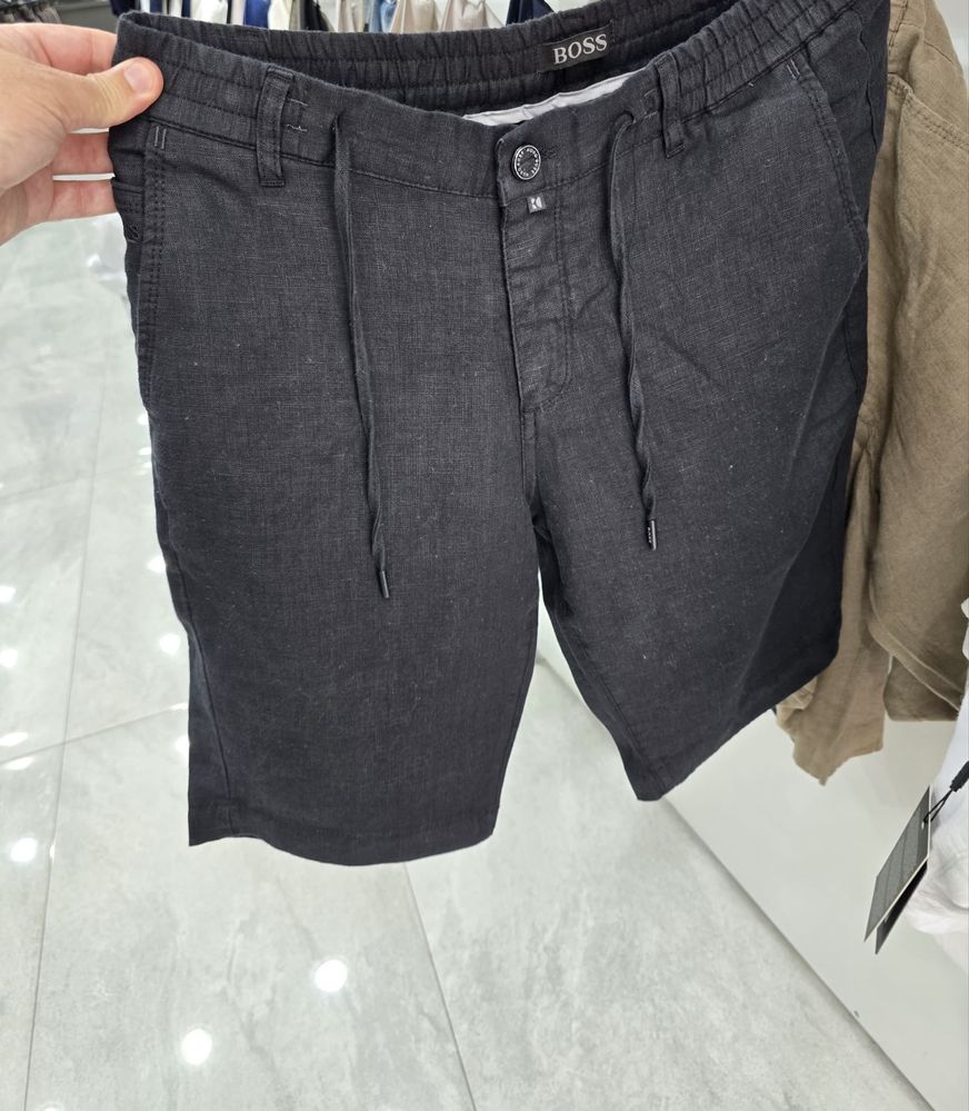 Шорти льон Boss,armani брюки S,L