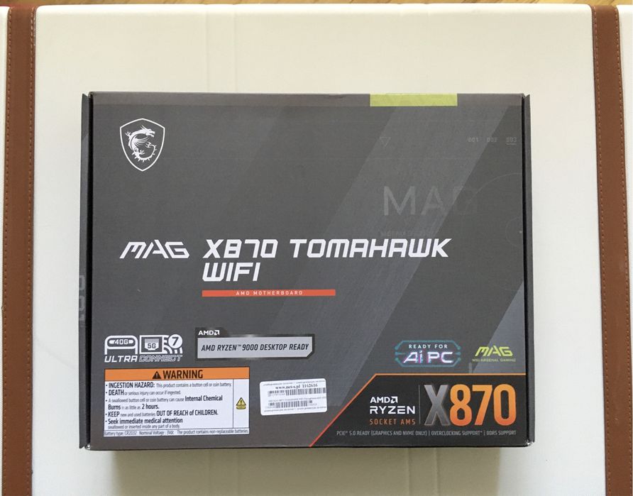 Материнська плата MSI MAG X870 Tomahawk WIFI