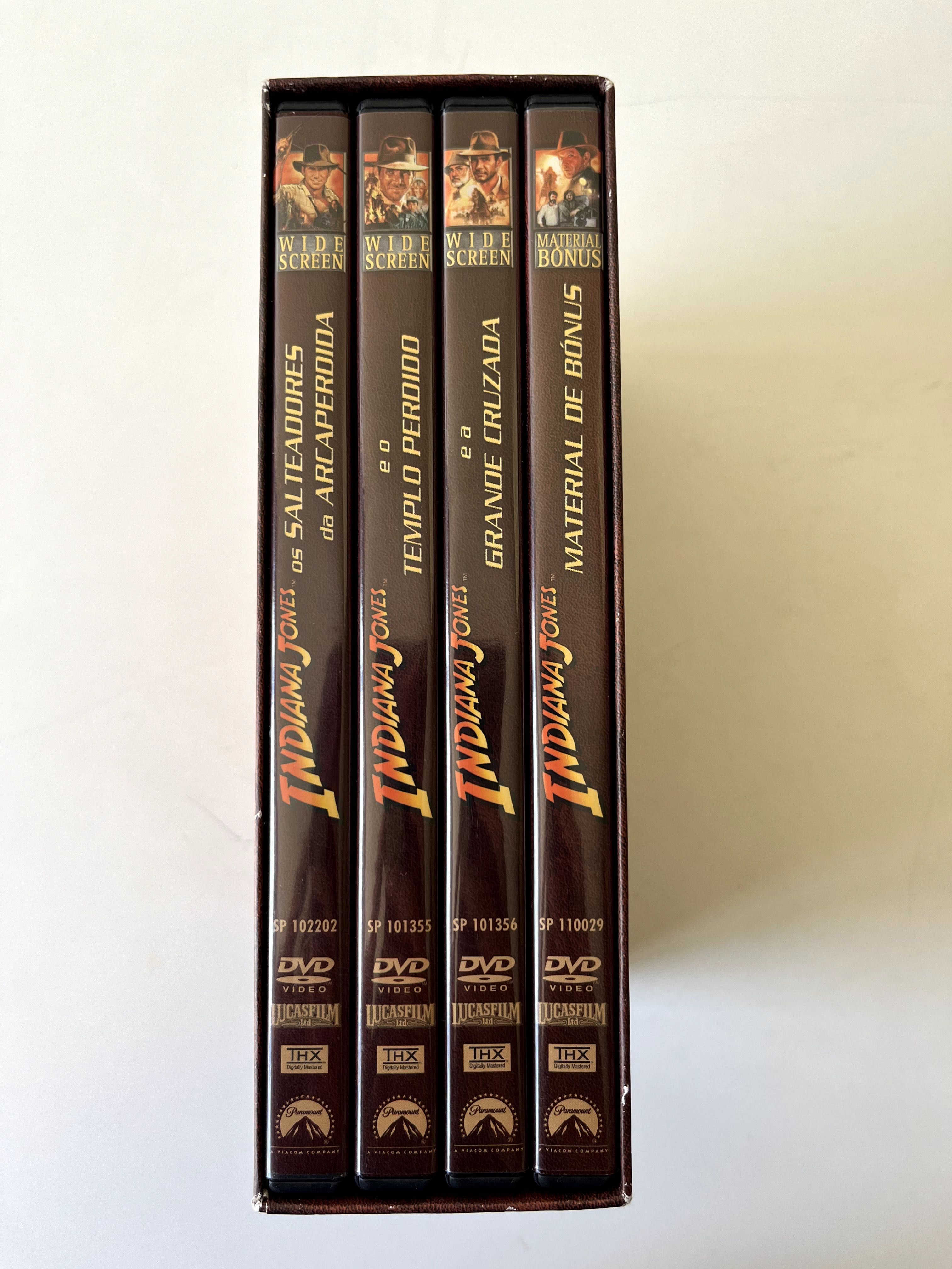 DVD´s do Indiana Jones