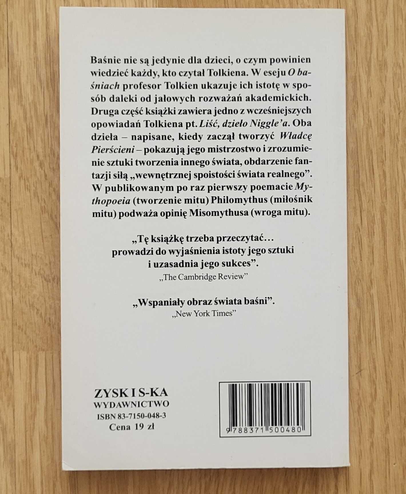 Drzewo i liść oraz Mythopoeia - J.R.R. Tolkien