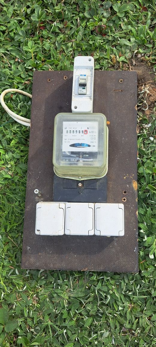 Rozdzielnia elektryczna licznik na budowe