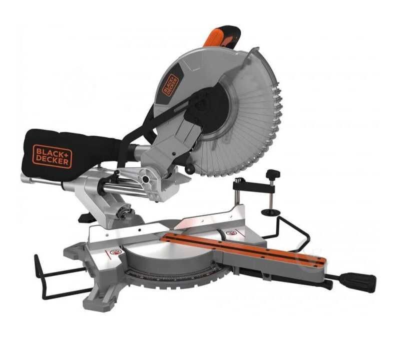 Пила торцювальна Black+Decker BES710 торцовочна пила 305 мм круг