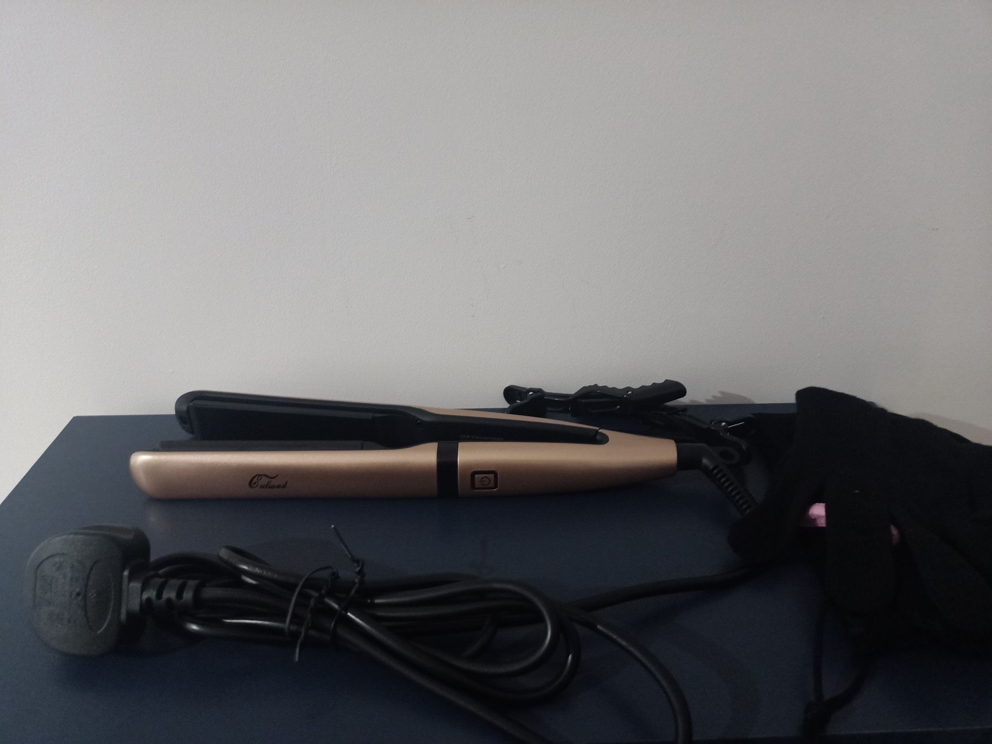 Culwad prostownica do włosów profesjonalna ceramiczna płaska LCD