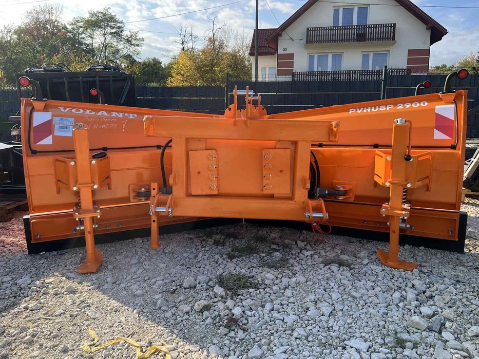 Pług śnieżny pług do śniegu Volant hydrauliczny składany transport