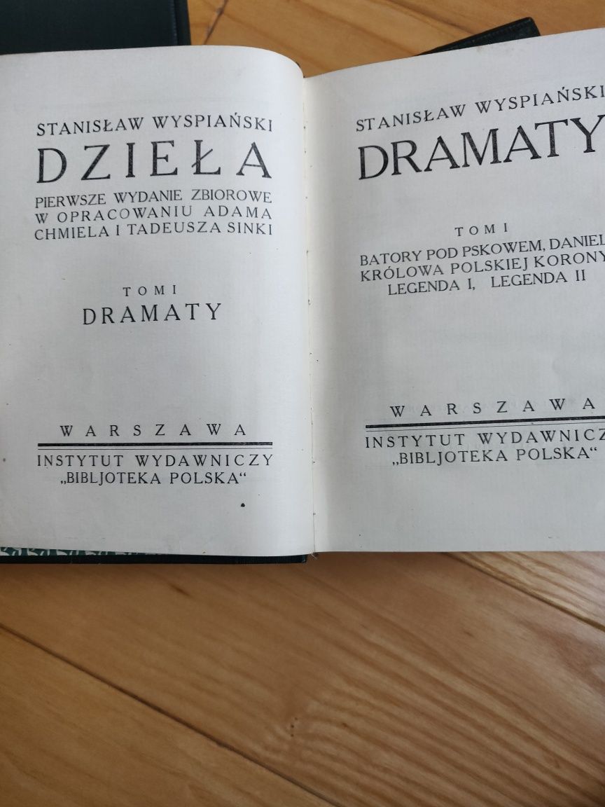 Stanisław Wyspiański Dzieła I-III tomy, Dramaty i Tragedie