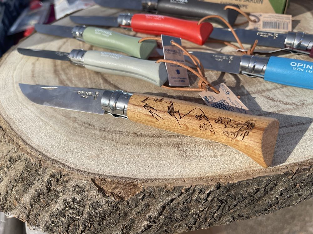 Navalhas Opinel. Novas. Preços diferentes