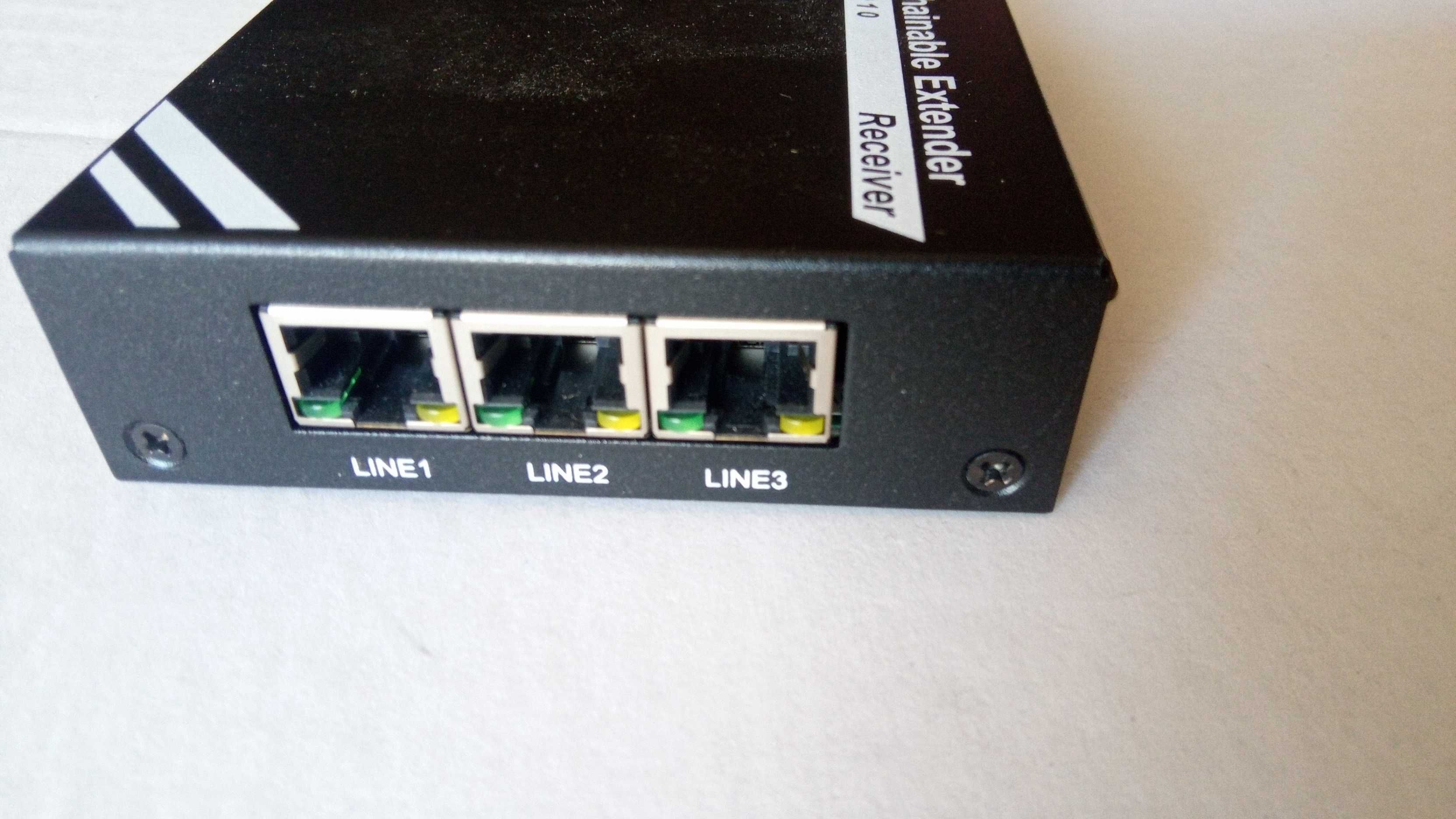DIGITUS Przedłużacz/Extender HDMI do 100m po skrętce