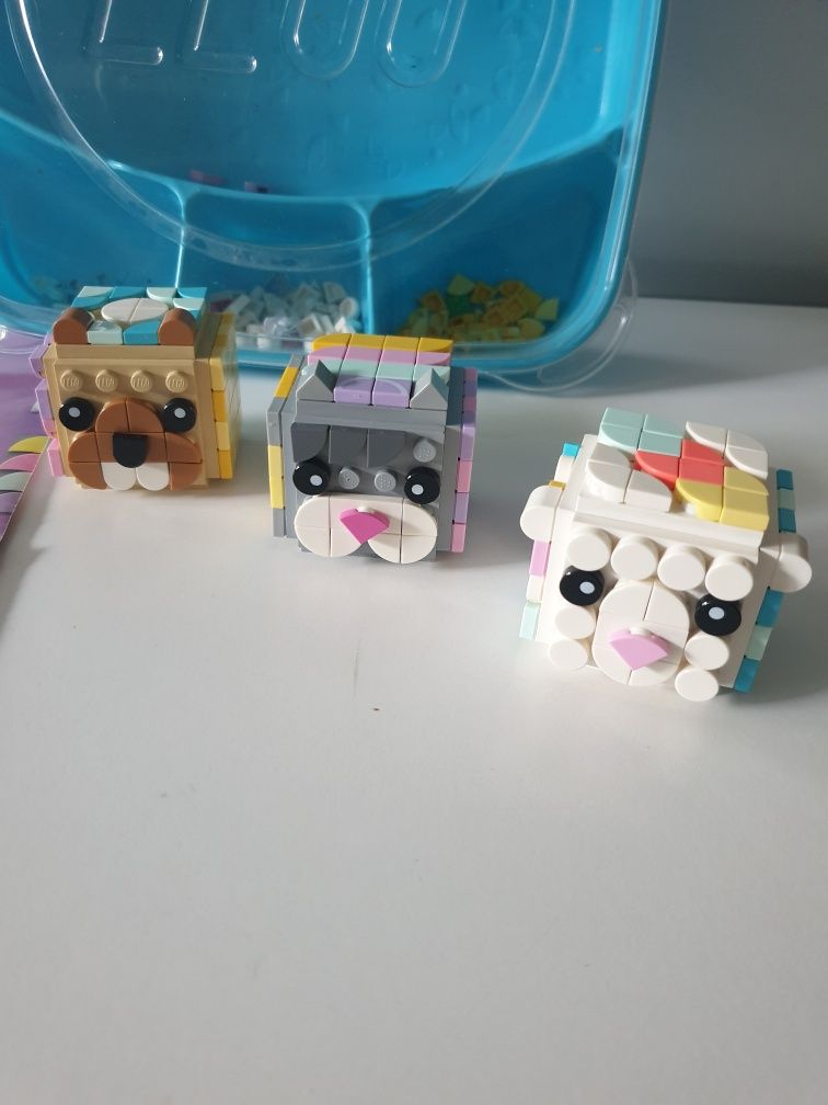 LEGO Dots 41904 Stojaki na zdjęcia z motywem zwierzęcym