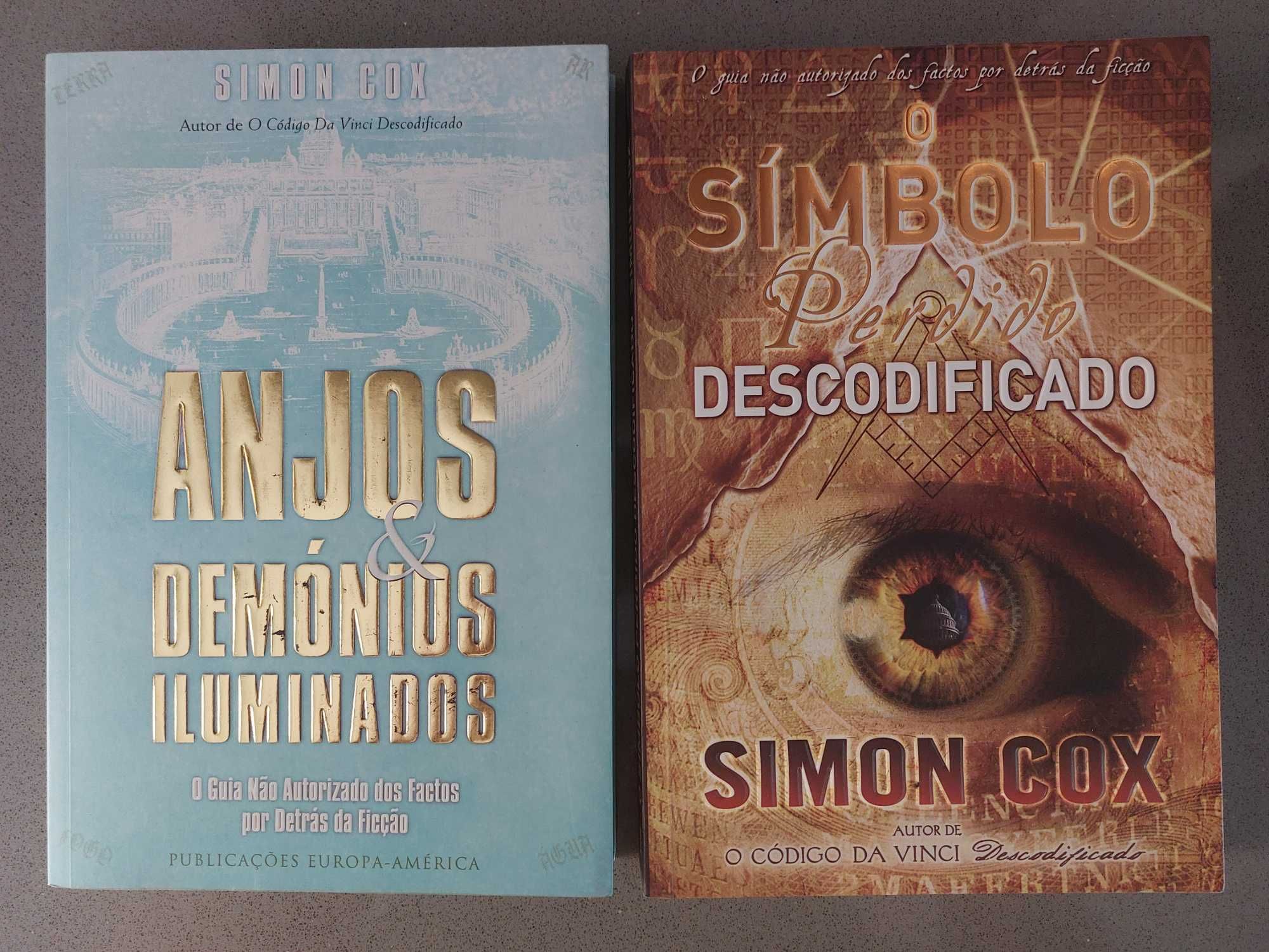 Simon Cox - Anjos e Demónios Iluminados/Símbolo Perdido Descodificado