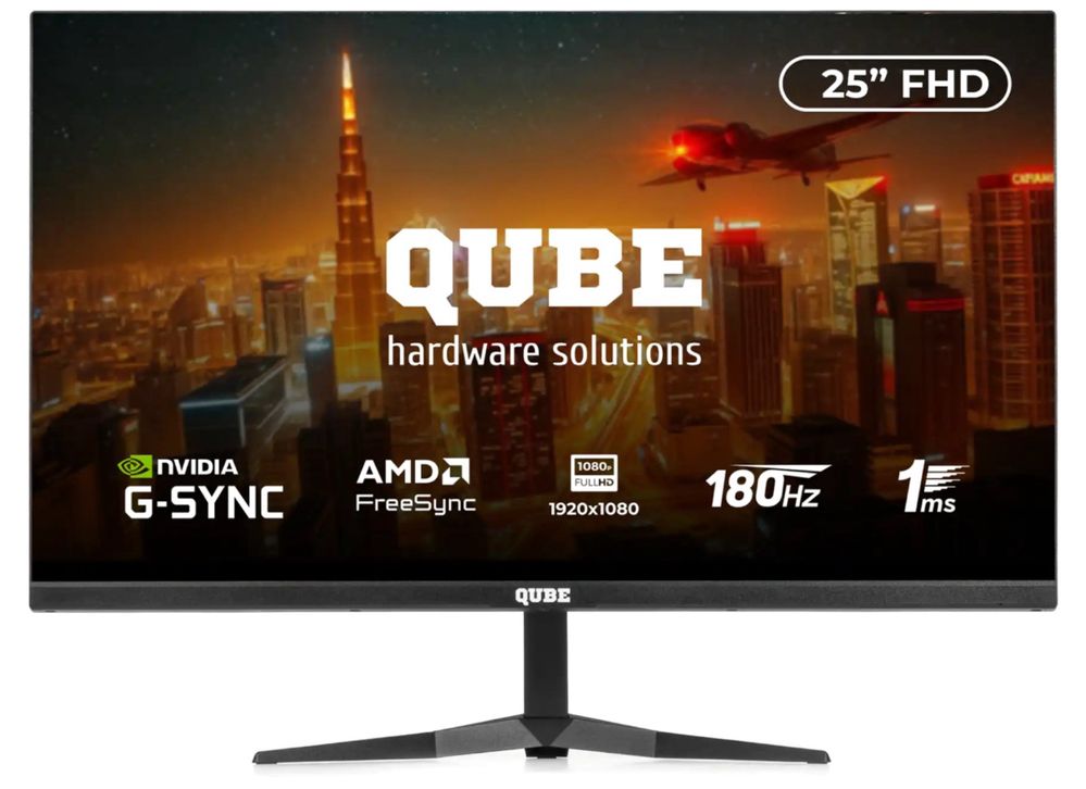 Монитор 24.5 QUBE Overlord