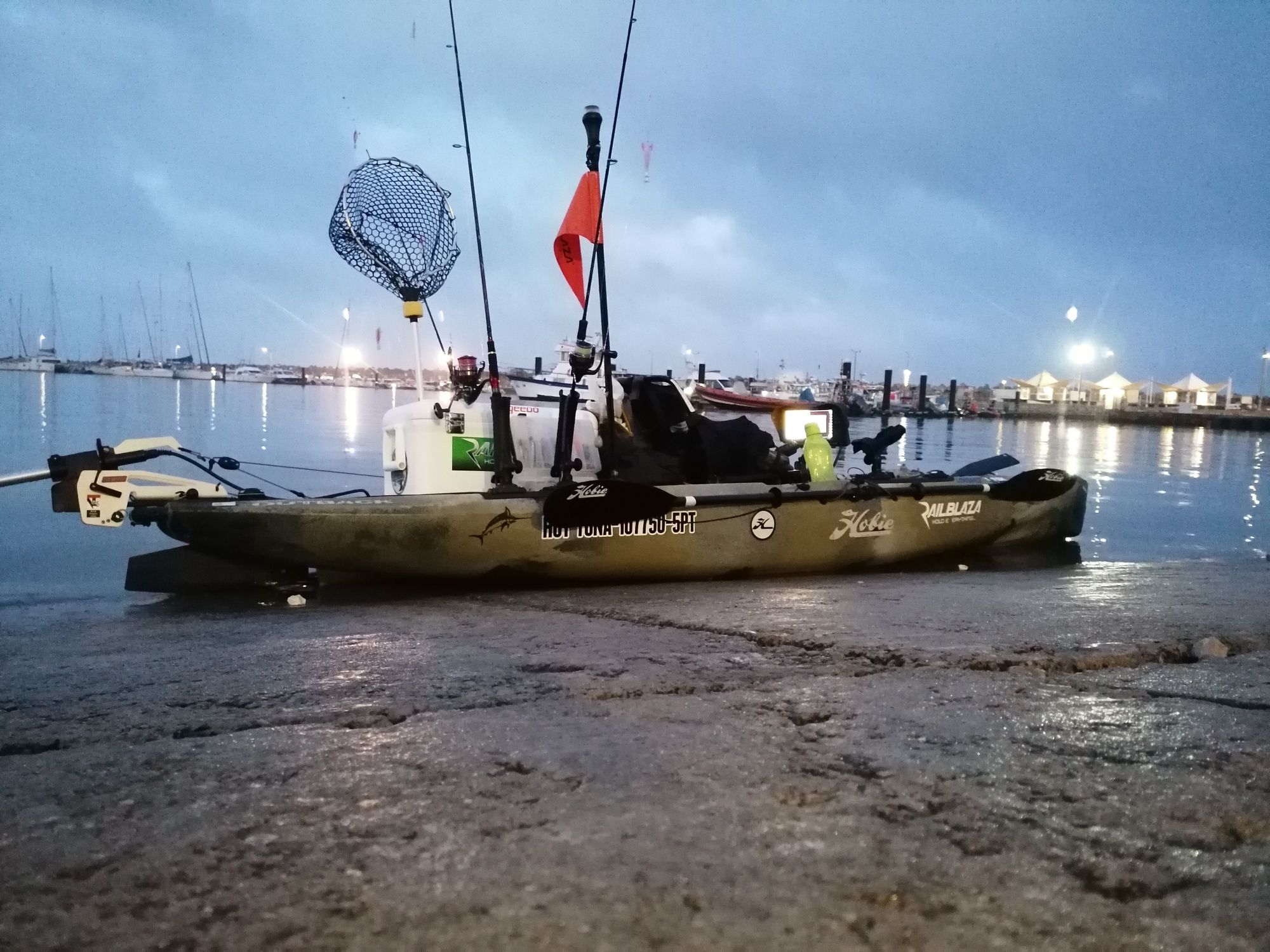 Kayak Hobie Outback + motor Torqueedo 403 AC
