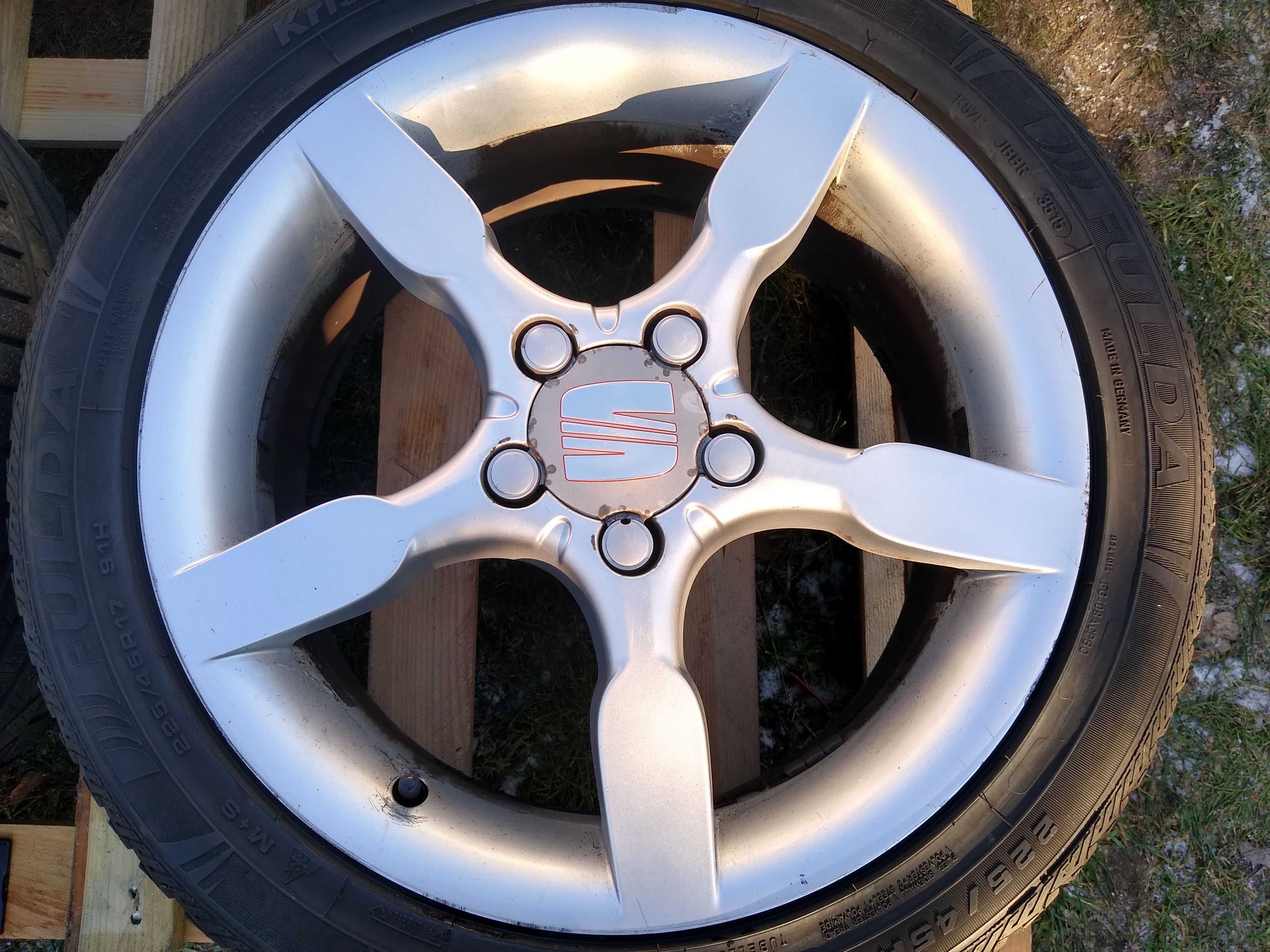 Alufelgi 17 cali 5x112 SEAT Leon Altea CUPRA Audi Seat Skoda VW A3