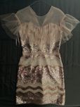 Sukienka koktajlowa XS Three Floor Peach Daydreaming mini dress
