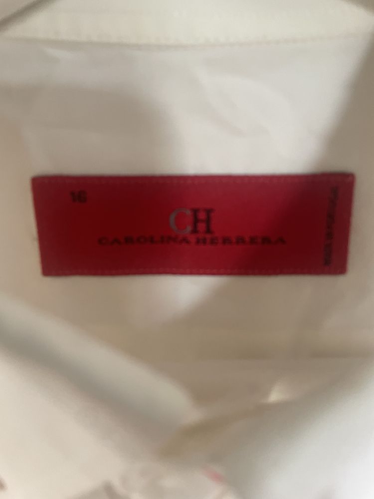 Camisa Branca Carolina Herrera