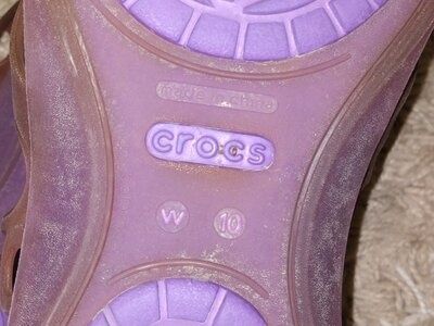 Вьетнамки, шлепанцы Crocs размер w10, наш 41
