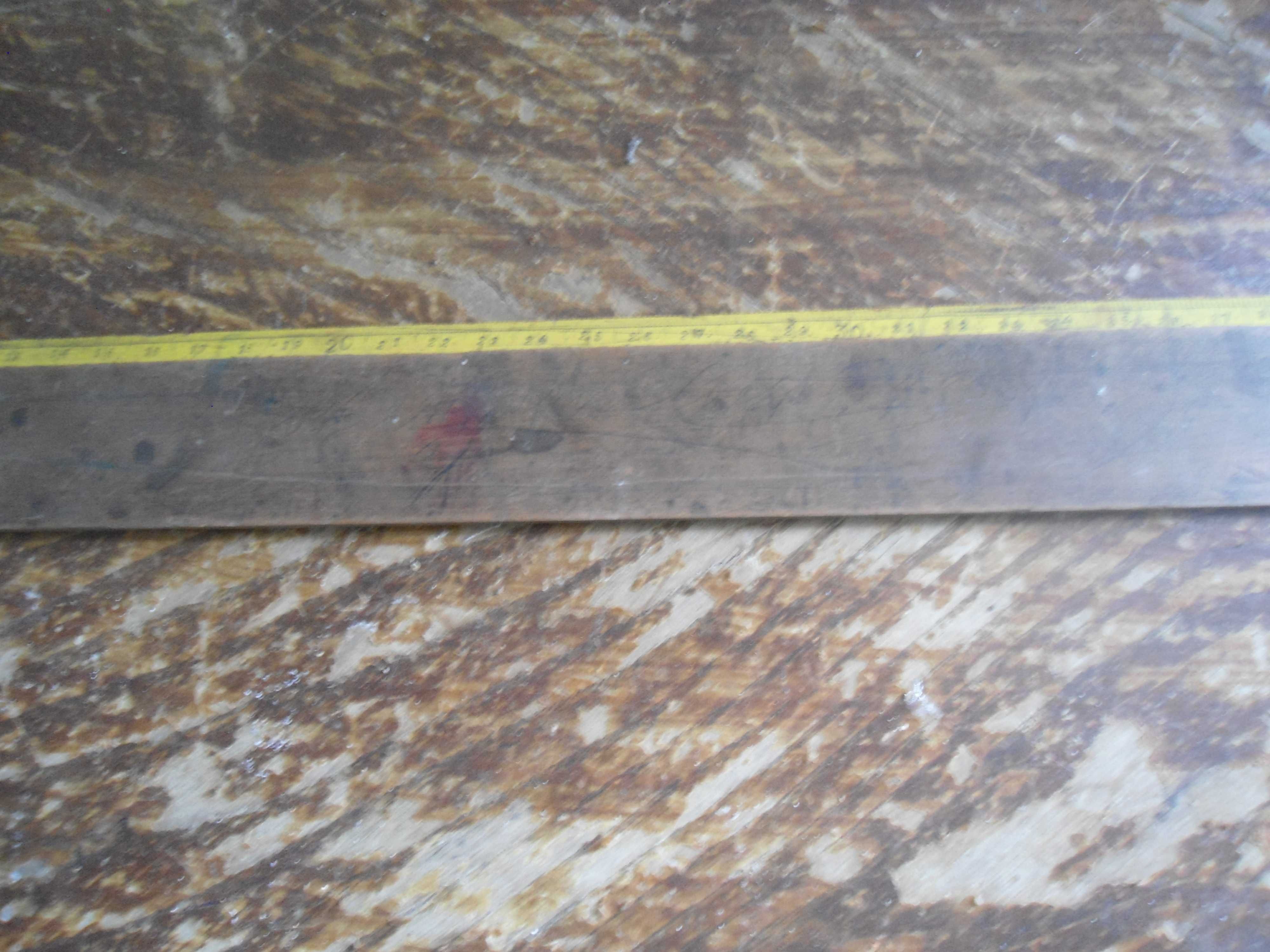 regua antiga 50 cm , em madeira