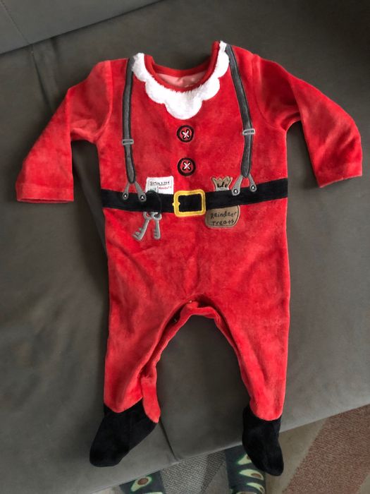 Pajacyk strój Mikołaja 62