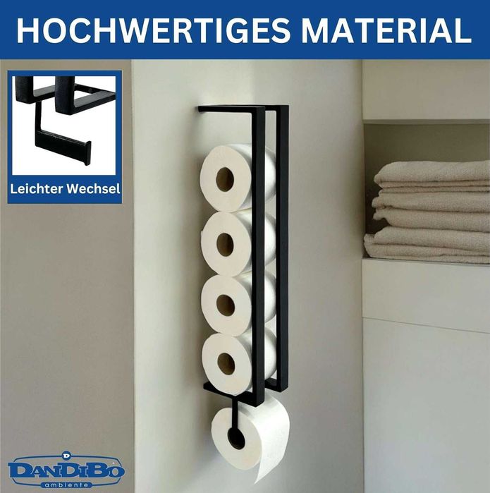 Nowy uchwyt na papier / łazienkowy / toaleta / wieszak / A3291!