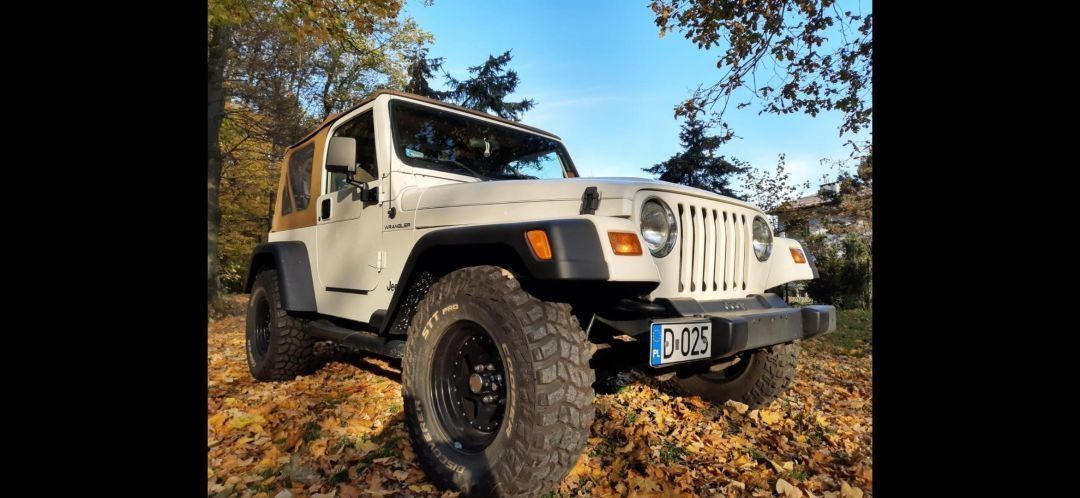 Jeep Wrangler TJ, stan techniczny bliski fabryce