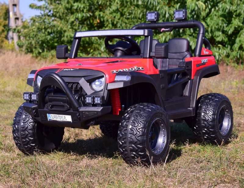 Auto samochód na akumulator JEEP TARGET DŻIP samochodzik jeździk autko