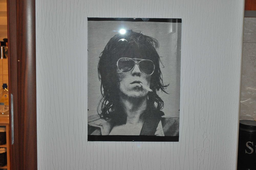 KEITH RICHARDS - Obraz w Antyramie 30x40 The Rolling Stones