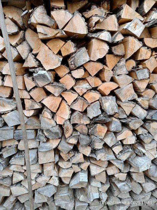 Drewno opałowe łupane