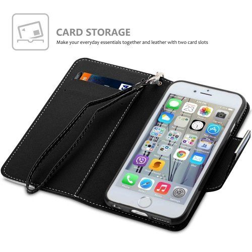 2 sztuki Vakoo Etui Book Case - Iphone 7 i iphone 5